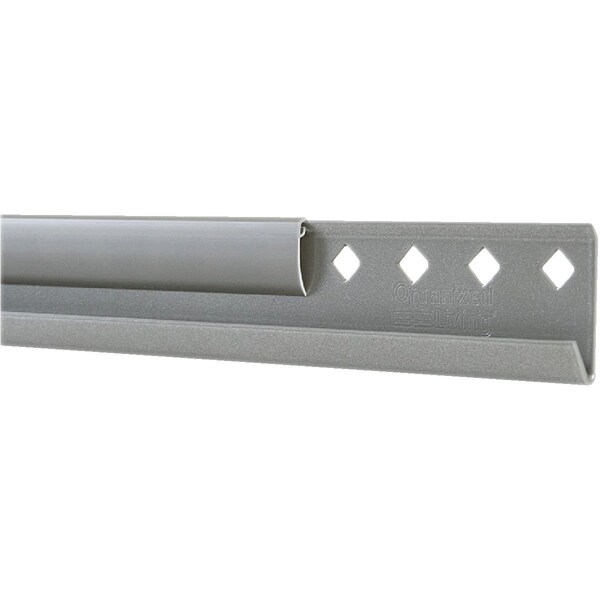 Organized Living FreedomRail 42 In. Nickel Horizontal Hanging Rail with Cover 7913454245 - main